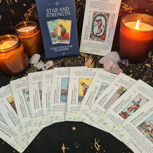 Beginner Tarot Deck With Explanations, Beginner Tarot Cards With Meanings, Rider Waite Tarot Original Tarot Deck Meaning, Tarot Gift,