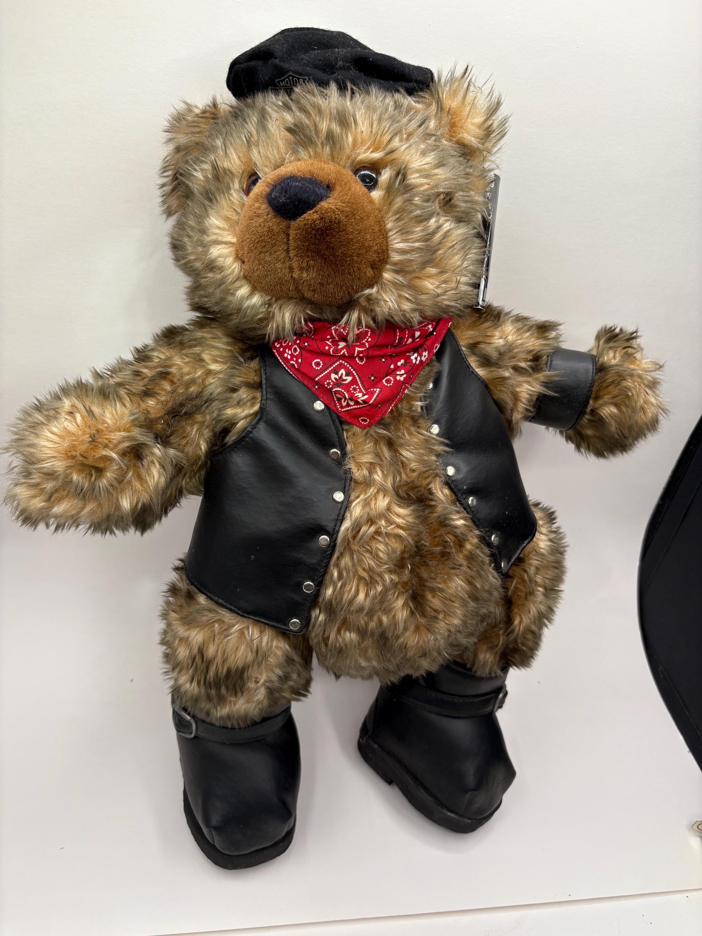 Harley-davidson Plush Collection GH4304 | Brown With Cap & Boots