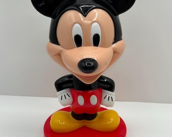 Vintage Mickey Mouse Bobblehead, Disney Resorts Collector's Item