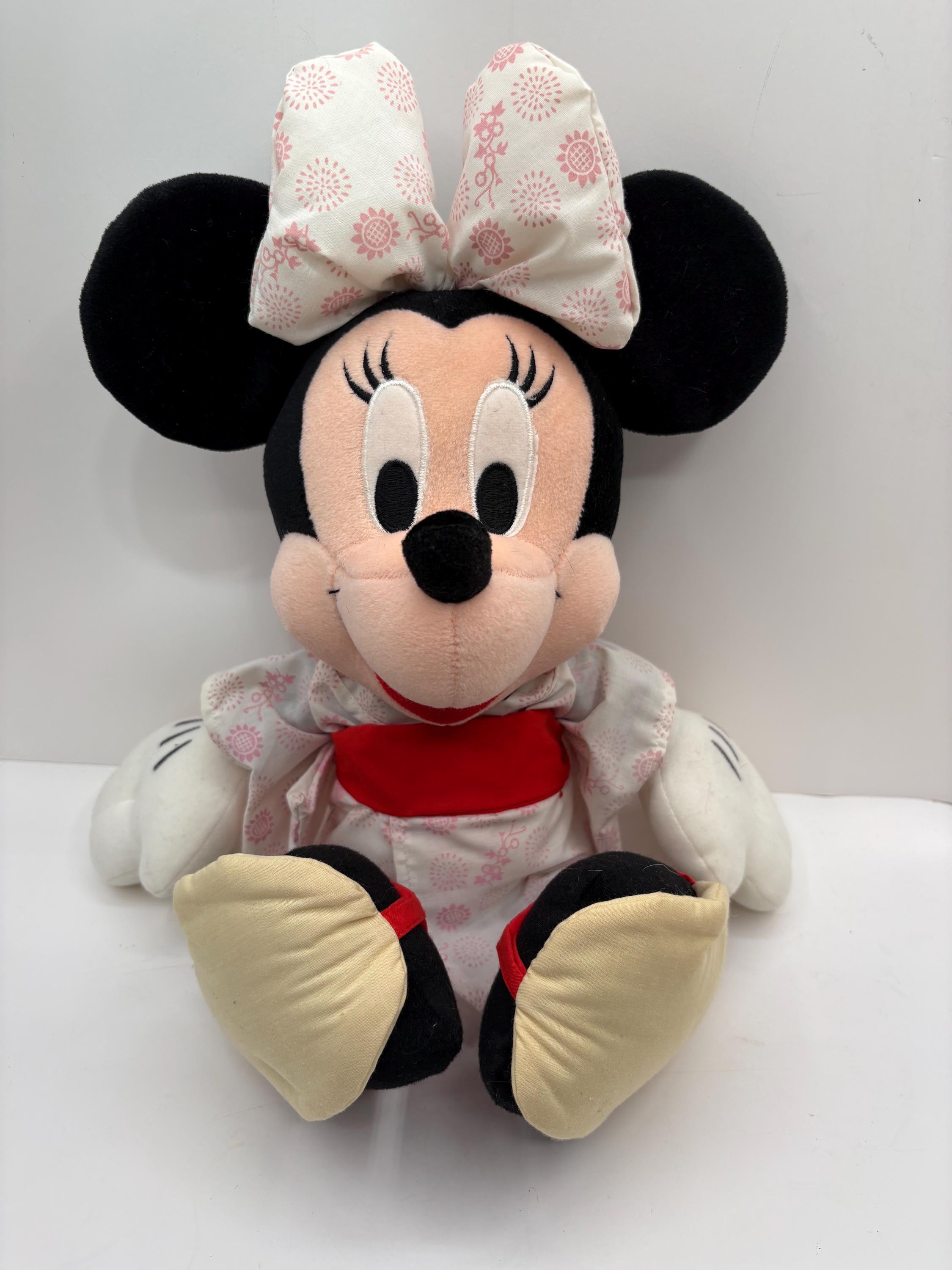 1990年代のヴィンテージミニーマウス着物ぬいぐるみ、ディズニー