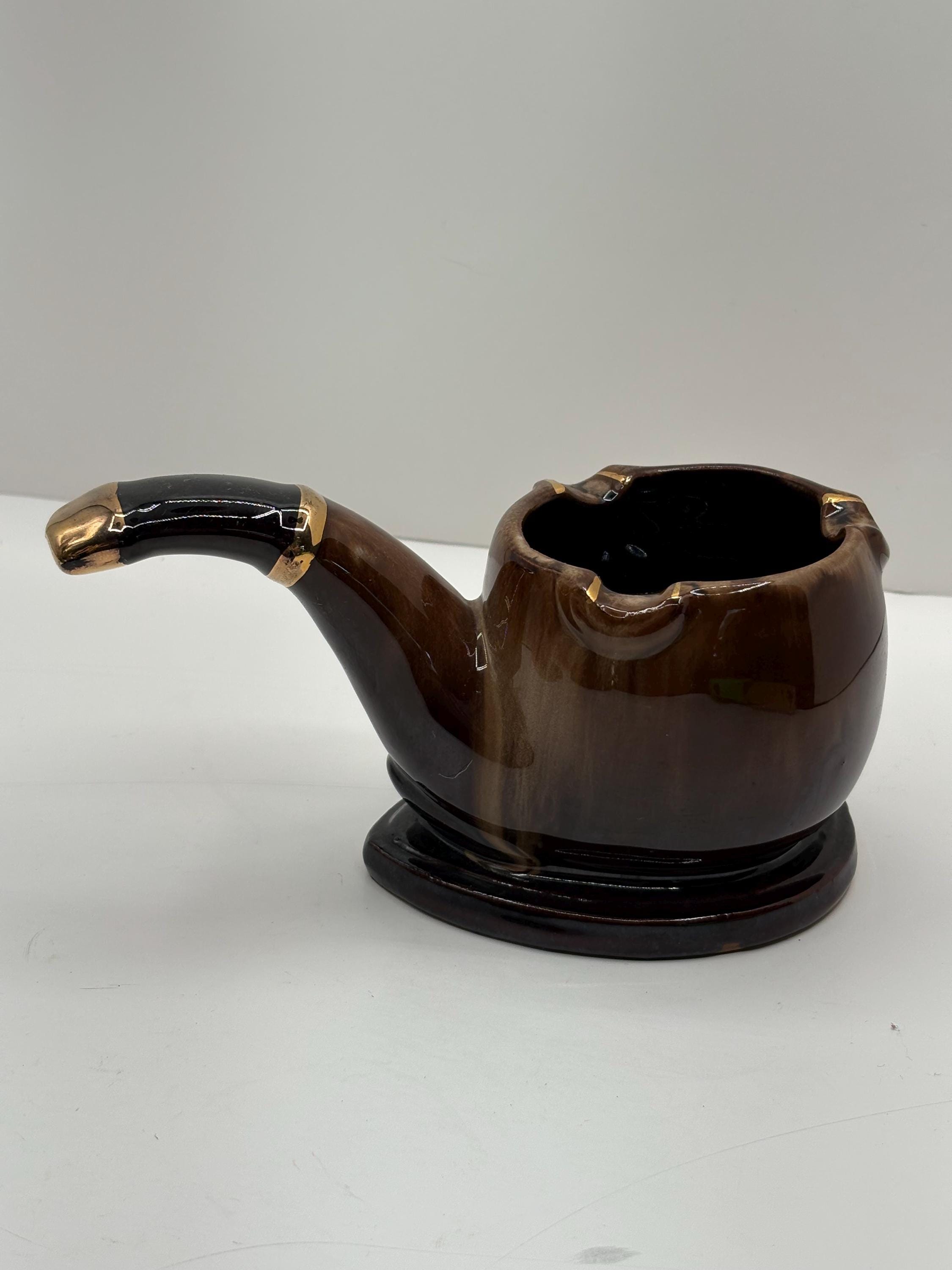 The Big Easy Black Ceramic Ashtray – Pipe Accessories & Smoking Collectible