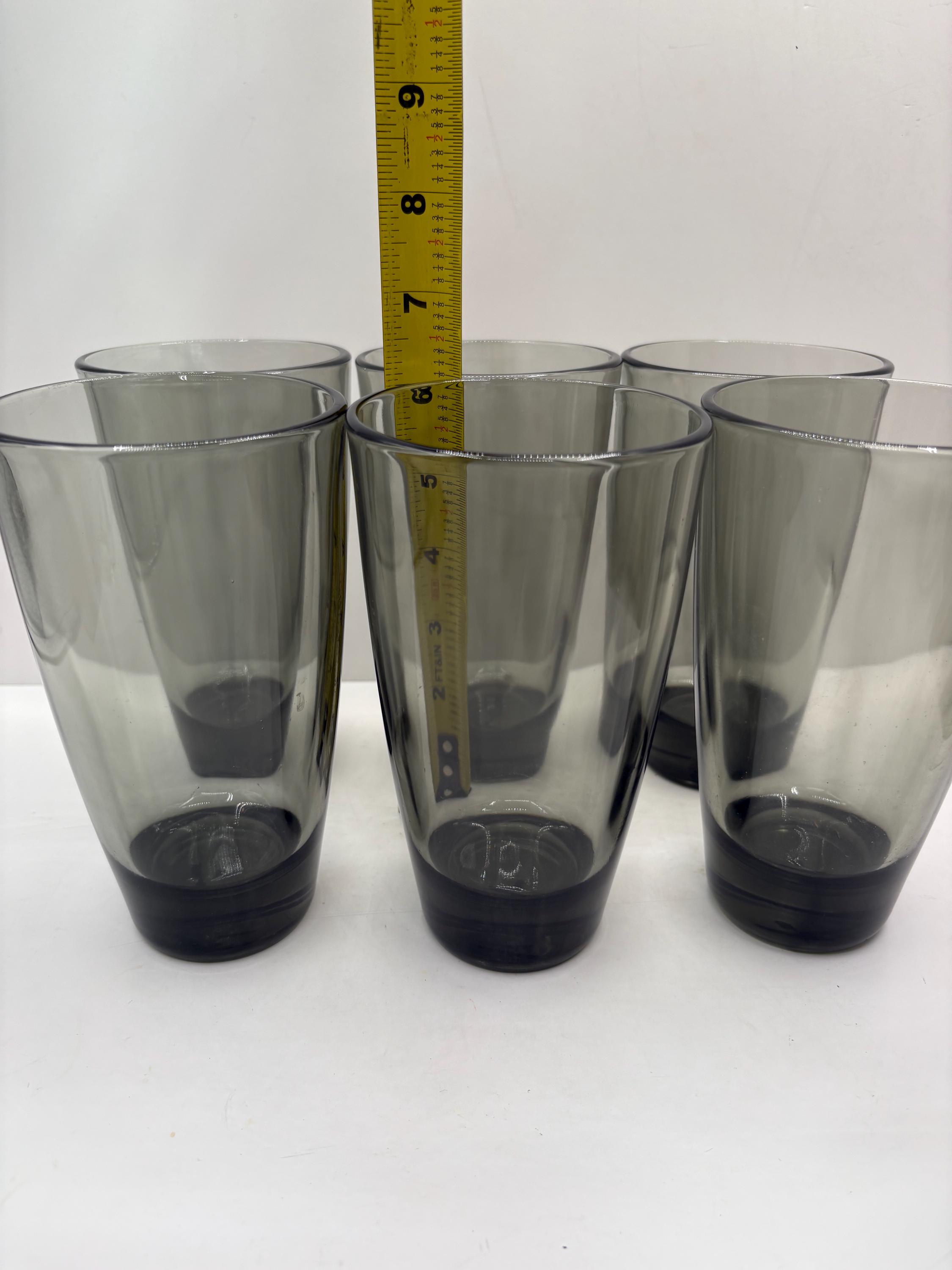 1970年代のヴィンテージ グラス、クリア Libbey コカ・コーラ リビー 