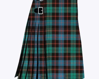 Schottische traditionelle Guthrie alte 8 Yard schwere Tartan Kilt Herren handgefertigte Tartan Kilts