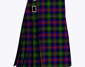 Schottische traditionelle Logan moderne 8 Yard schwere Tartan Kilt Herren handgefertigte Tartan Kilts