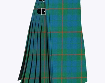 Handgemachter Schottenkaro Kilt: Barclay Jagd-Anhänger, 7,5m