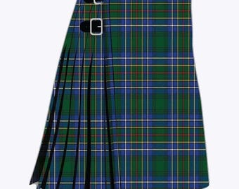 Schottische traditionelle Cockburn moderne 8 Yard schwere Tartan Kilt Herren handgefertigte Tartan Kilts