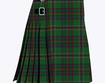 Scottish Traditionellen County Westmeath 8 Yard Schwerer Tartan Kilt - Handgemachte Tartan Kilts für Herren