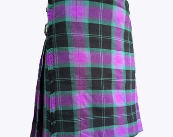 Handgemachter Schottenkaro Schottenkaro Kilt: Kilt Tartan Kilt in Tartan-Design