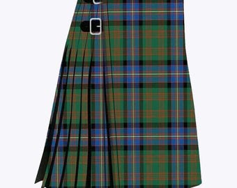Schottischer traditioneller Cochrane alter 8-Yard-Schwergewichts-Tartan-Kilt - Handgefertigte Tartan-Kilts für Herren