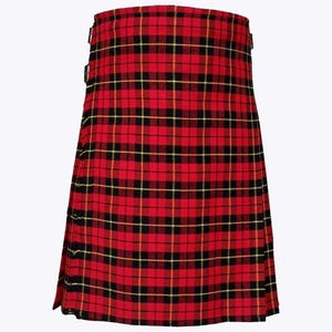 Wallace Modern Tartan Kilt - Traditioneller 8 Yard Kilt
