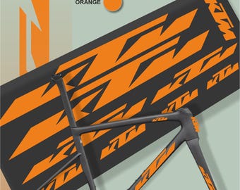 Custom KTM Bike Sticker Set: Wetterfeste Vinylsticker