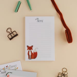 Take Note - Mr Fox Notepad
