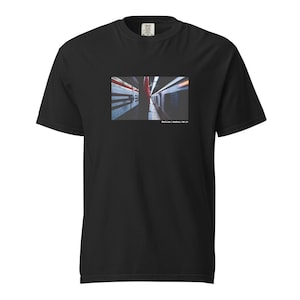 Boston Red Line Train T-Shirt | Classic MBTA Subway Tee | Boston Commuter Graphic Shirt | City Rail Fan Gift | Public Transit Apparel