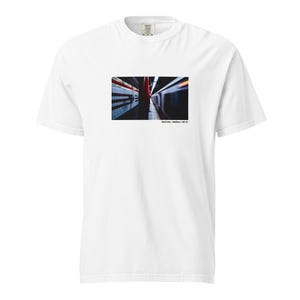 Boston Red Line Train T-Shirt | Classic MBTA Subway Tee | Boston Commuter Graphic Shirt | City Rail Fan Gift | Public Transit Apparel