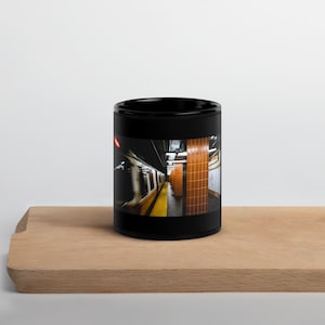 Boston Orange Line MBTA Mug | State Street Subway Train Coffee Cup | Boston Public Transit Gift