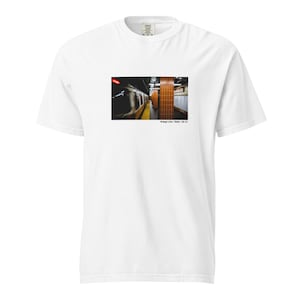 Boston Orange Line Train T-Shirt | Classic MBTA Subway Tee | Boston Commuter Graphic Shirt | City Rail Fan Gift | Public Transit Apparel
