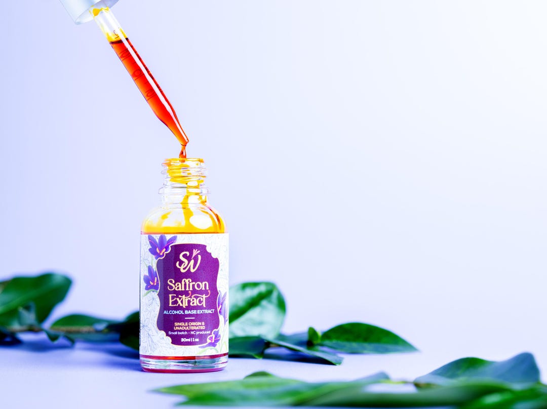 Most Potent Saffron (crocus Sativus) Dried Stigmas Herbal Tincture ...