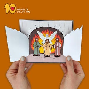Shadrach Meshach and Abednego in the Fiery Furnace Craft