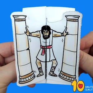God Gave Samson Strength - Bible Craft