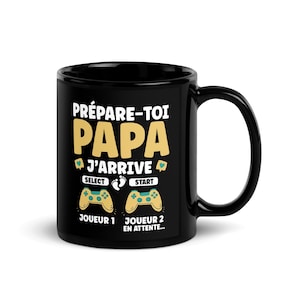 Graviditetsmugg för pappa - Nördgåva - Gör dig redo, jag kommer! Gamer