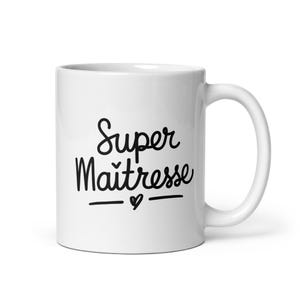 Super Teacher Mug - Original Gift for Teacher - Thank You Teacher Mug