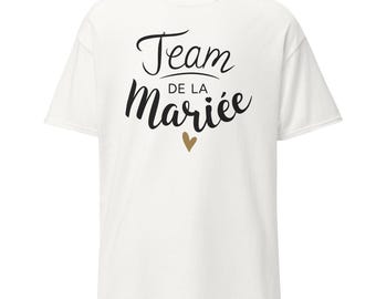 Team Bride T-shirt Bachelorette Party Gift for Friends Wedding