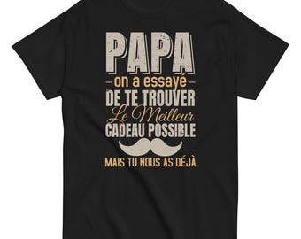 Dad Gift T-shirt - Best Dad - Father's Day Humor