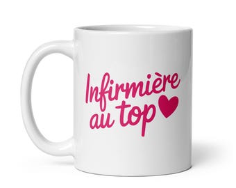 Top Nurse Mug – Original Gift for Nurse – Thank You Caregiver Mug