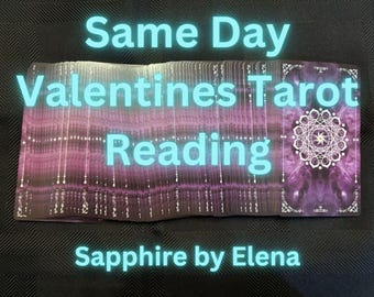 Same Day Valentines Day Tarot Reading - Help Navigating Love's Treacherous paths