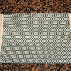 Handwoven Placemats - Teal
