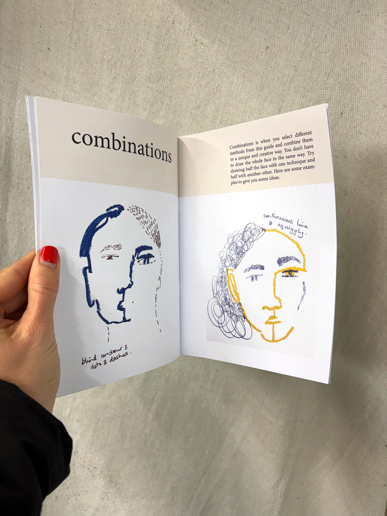 Beginner Portrait Drawing Booklet: Mindful Art Guide - Etsy