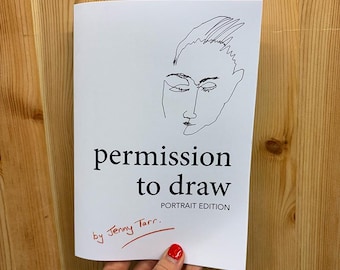 Portrait Drawing Guide: Beginner Art Workbook (Digital Download)