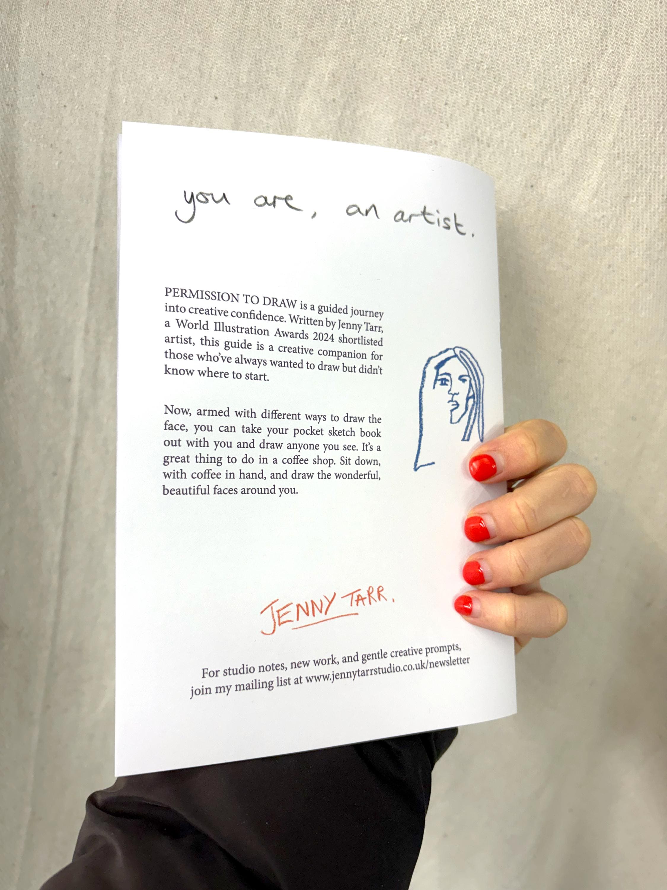 Beginner Portrait Drawing Booklet: Mindful Art Guide - Etsy