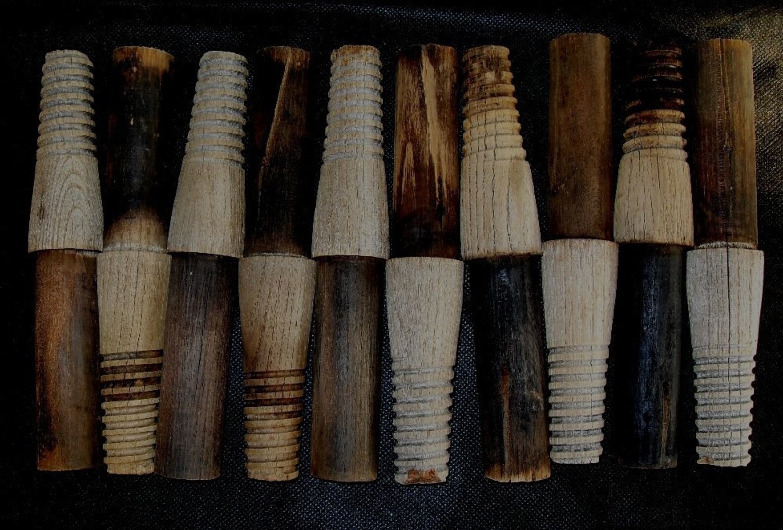 10 Antique Original Wooden Insulator Pegs 8 Inches Etsy