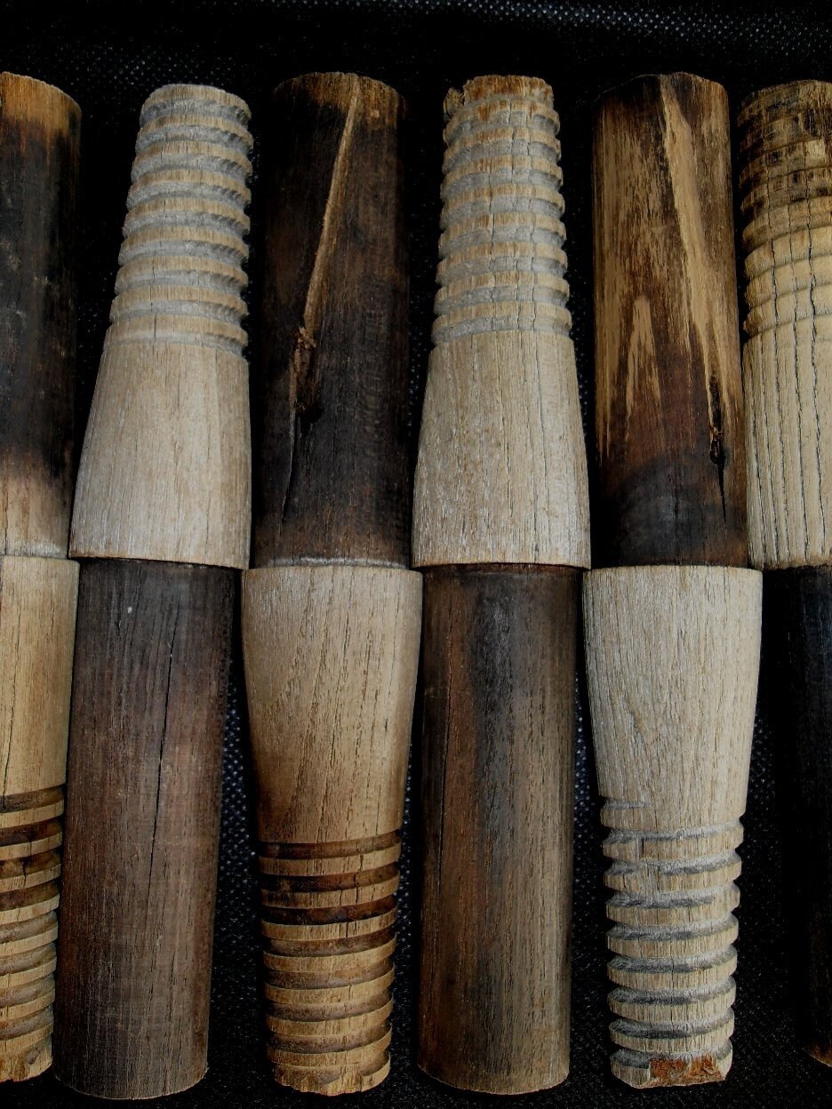 10 Antique Original Wooden Insulator Pegs 8 Inches | Etsy