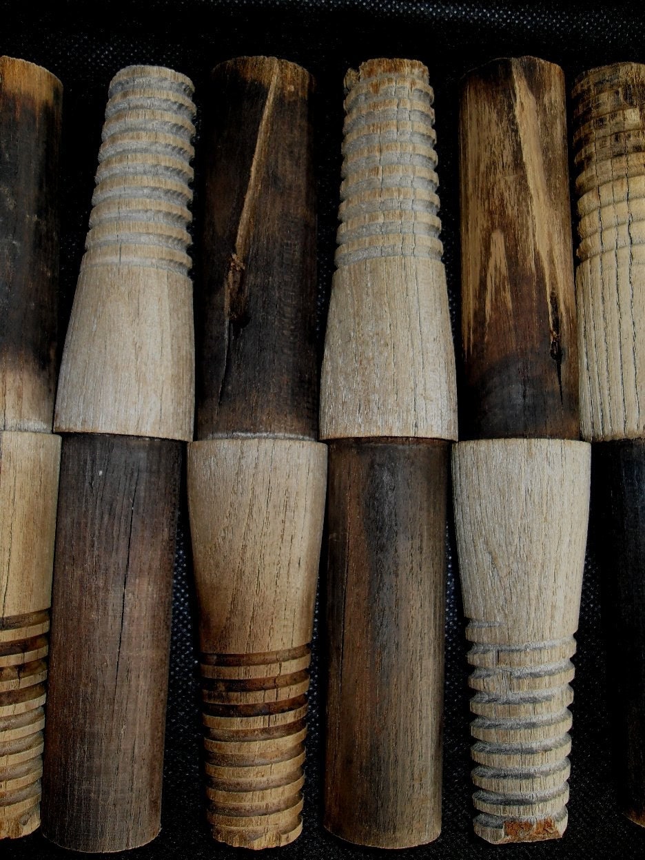 10 Antique Original Wooden Insulator Pegs 8 Inches Etsy