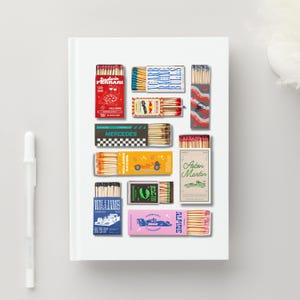 May include: A collection of matchboxes featuring different racing teams, including Ferrari, McLaren, Mercedes, Williams, Alpine, Aston Martin, and Red Bull. Each matchbox has a unique design with the team's logo and a racing car.