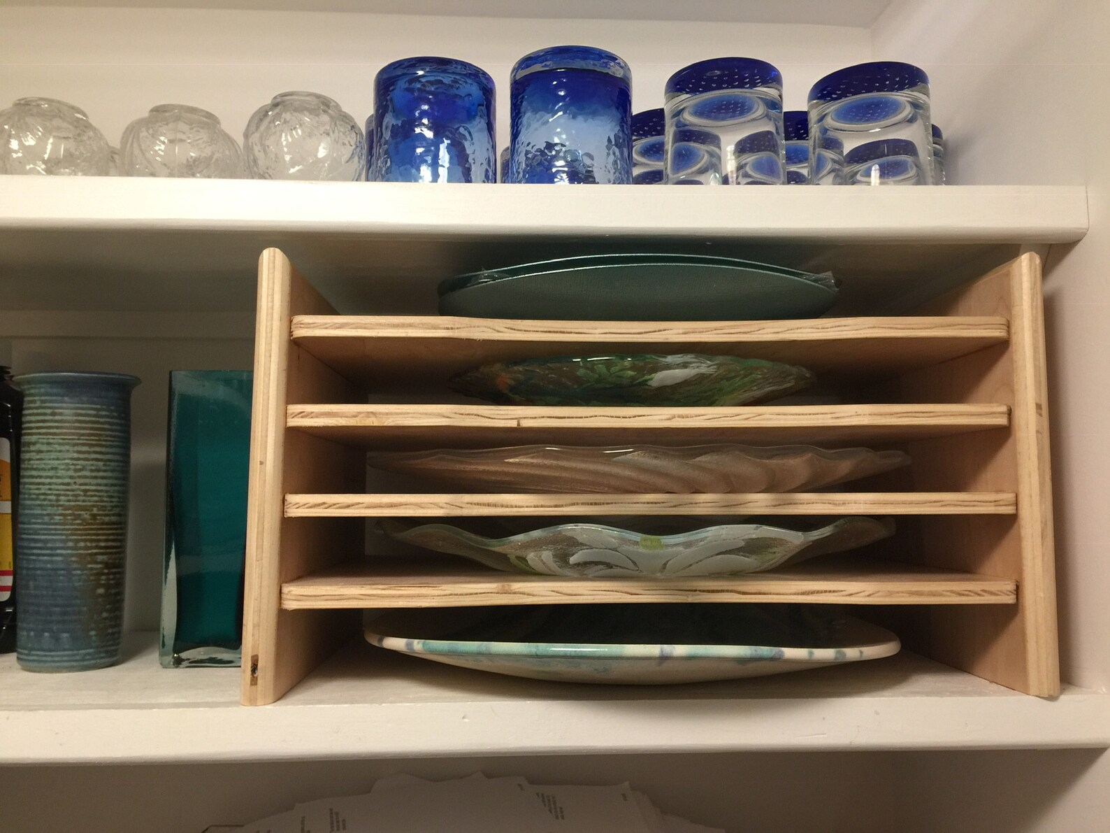 Platter Storage Rack Etsy