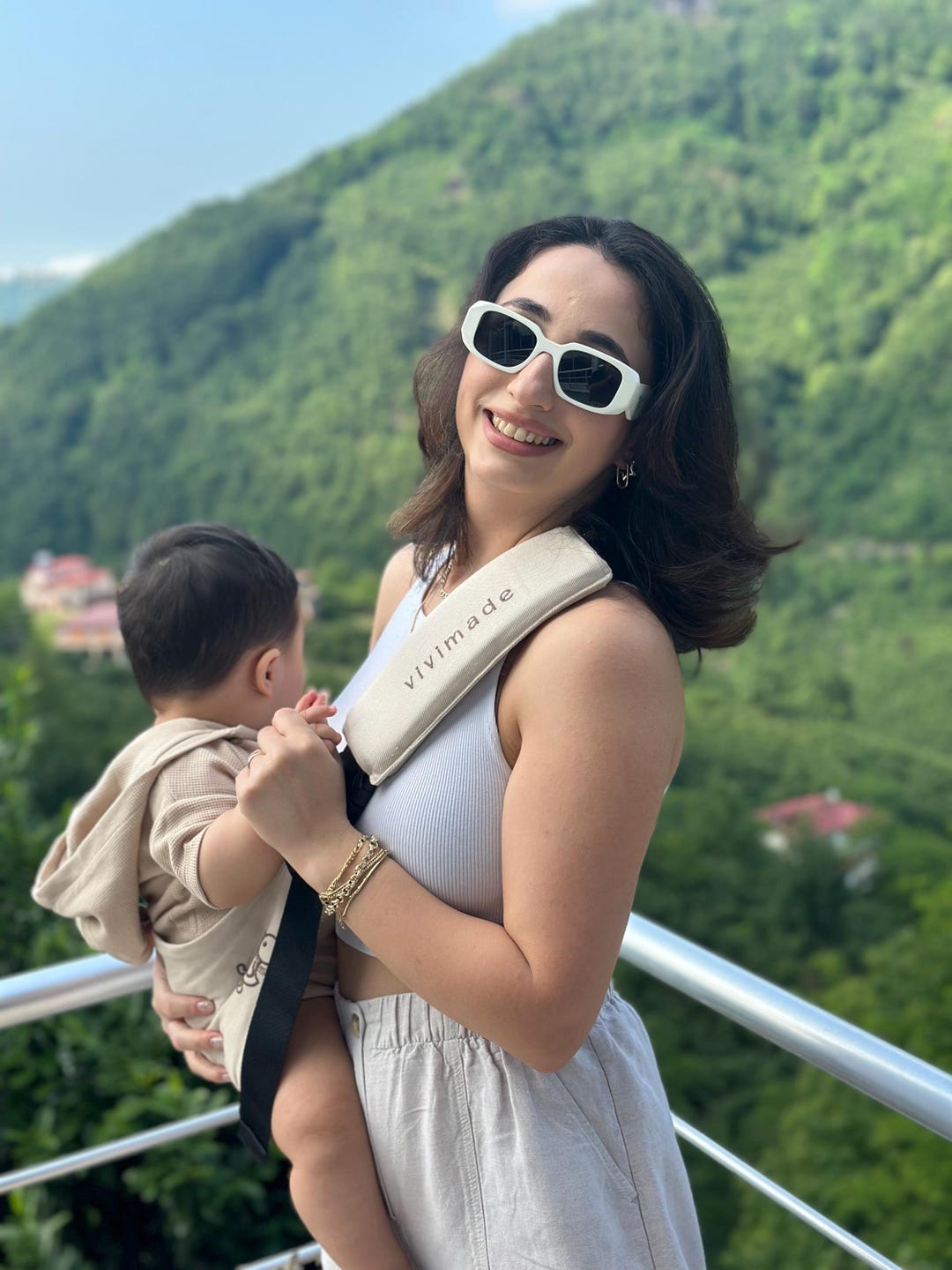 Organic Cotton Baby Sling: Ergonomic Toddler Carrier, ASTM