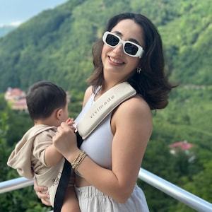 Organic Cotton Baby Sling: Ergonomic Toddler Carrier, ASTM Certified