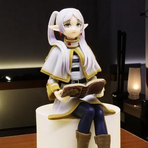 Sousou no Frieren Noodle Stopper Figure | 14cm Anime Girl Figure | Frieren Beyond Journey&#39;s End Action Figure | Collectible Model Toy Gift