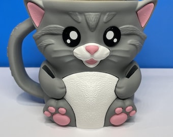 Cat Ice Cream Pint Cozy – Adorable Novelty Holder for Cat Lovers