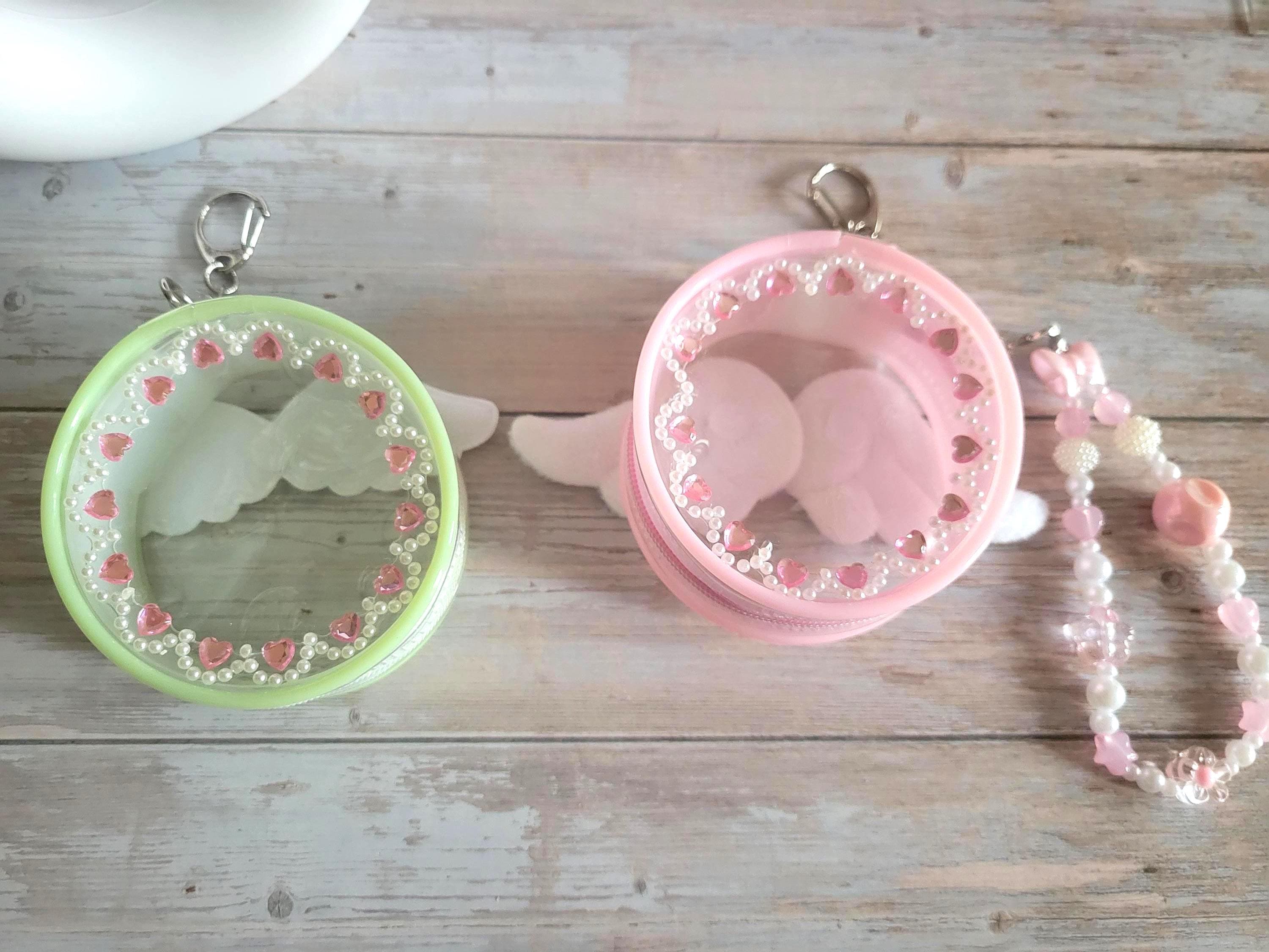 Tamagotchi Paradise Decorated Angel Macaron Carry Case With