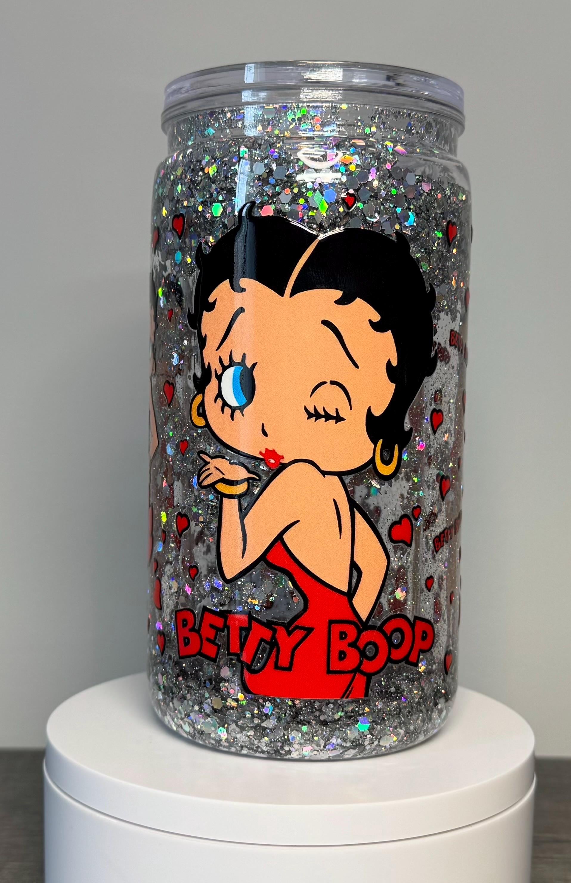 Betty Boop Snow Globe Tumbler - Etsy