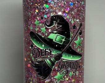 Plastic 16oz Snow Globe Tumbler Cup - Wicked for Good #1