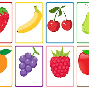 Cartes apprentissage  - learning cards