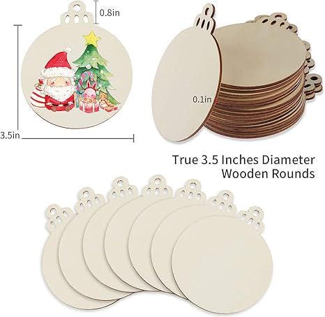 Knutsel kerstbal - Duurzaam houten speelgoed