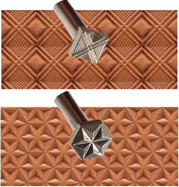 Professional Leather Stamps Leather Craft Working Tools - Main Image