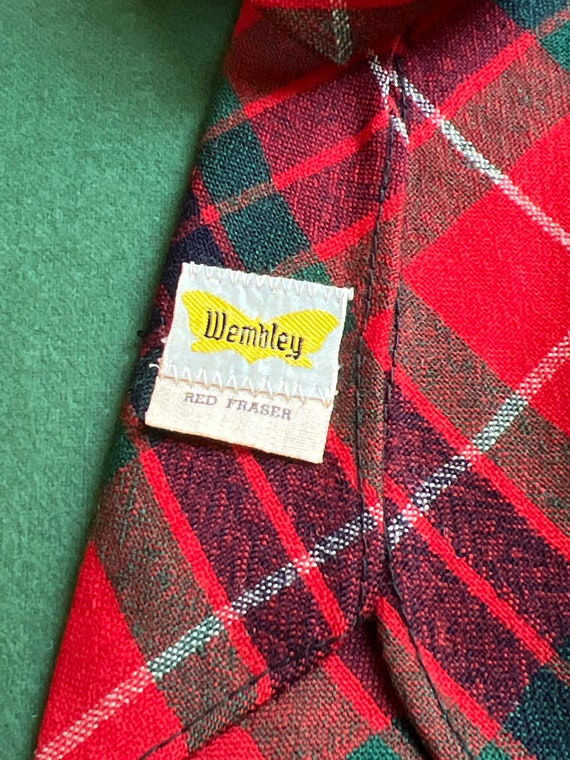 Vintage Set of Two Plaid Ties - image 3