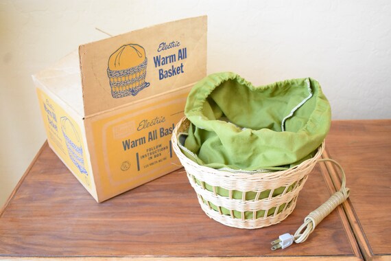 Vintage Sears Electric Warm All Basket Kitchen Gadgets - Bread Basket Warmer Electric Vintage Sears Electric Warm All Basket Kitchen Gadgets - Bread Basket Warmer Electric